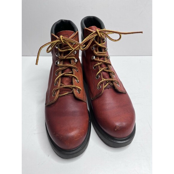 Red Wing 1906 Oro Russet Leather USA Made SuperSole Work Boots Womens Size 5.5 B main image 10
